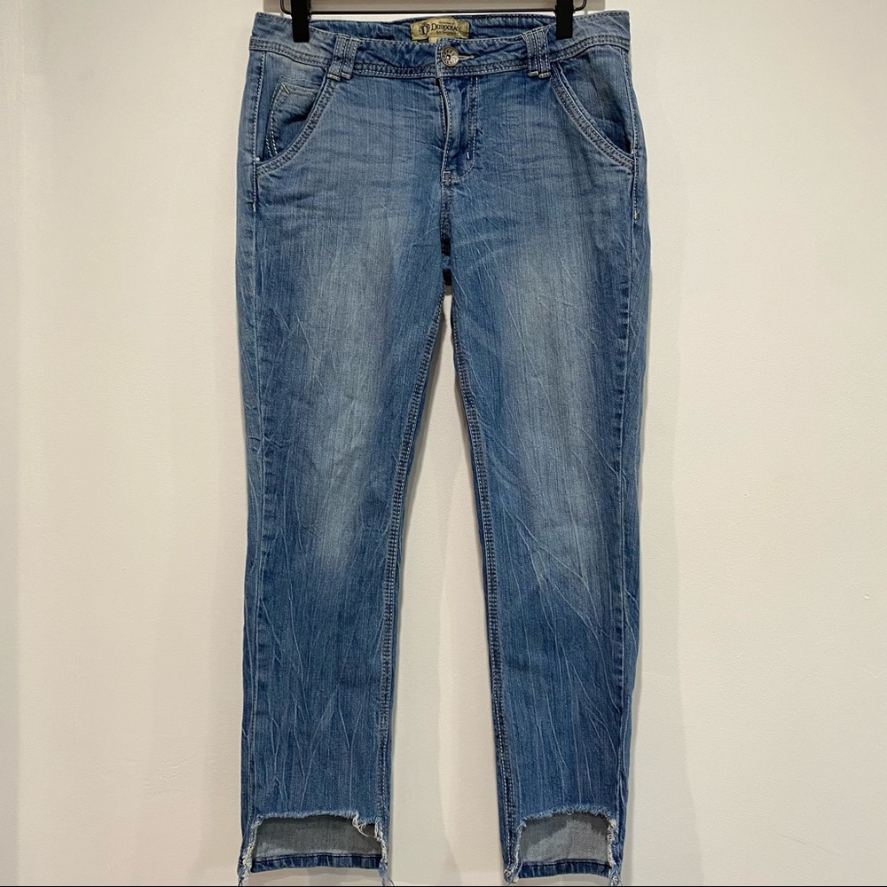 Democracy Ankle Step Straight Leg Jeans Size 4